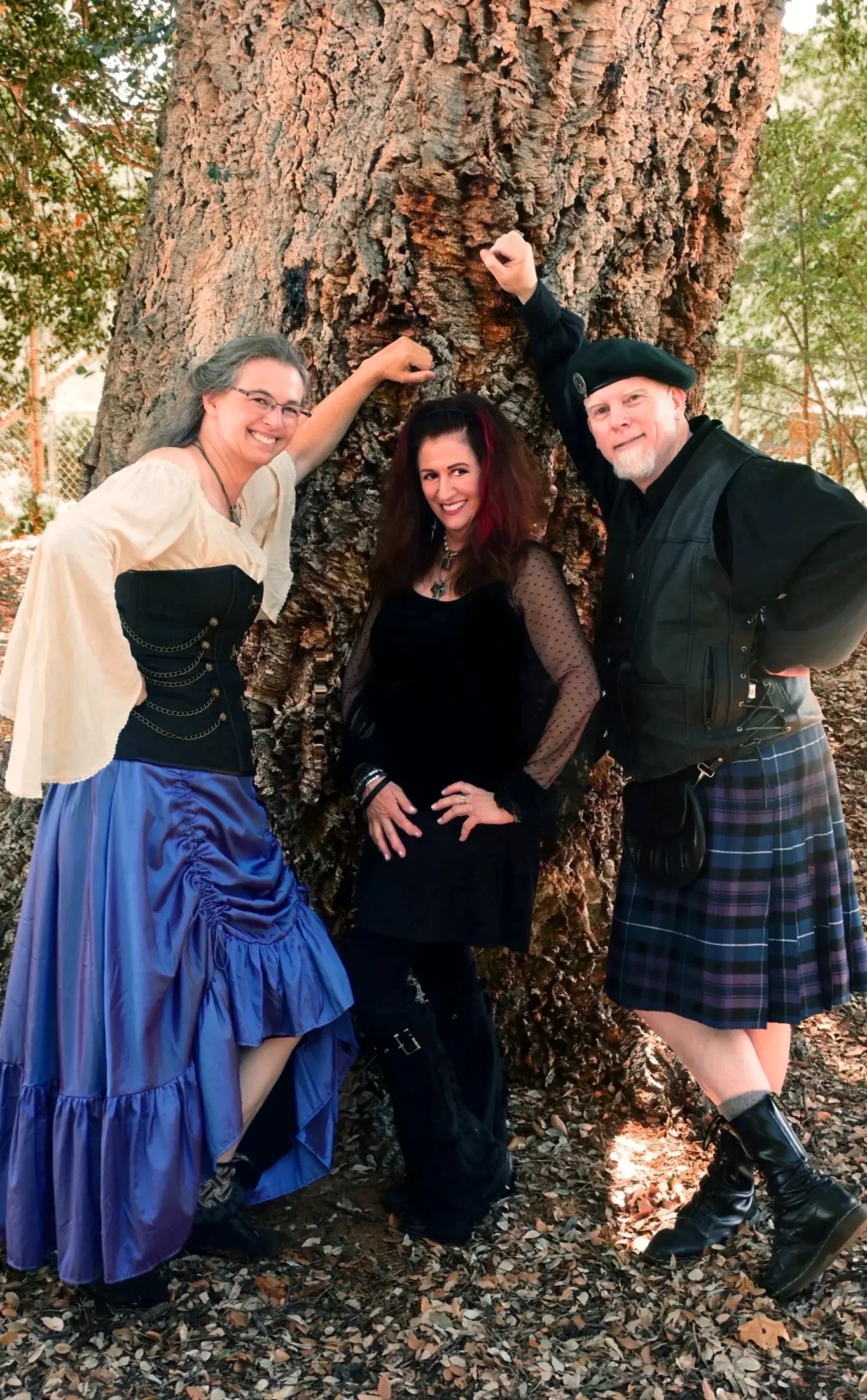 Gaelic Muses three by tree